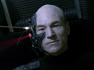 Jean-Luc Picard, trying to the first prototype.