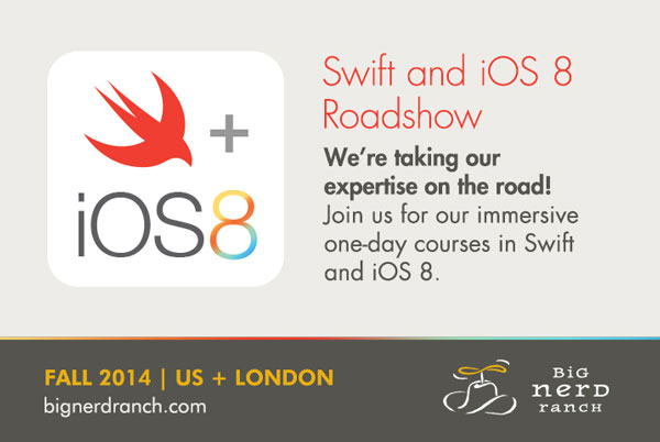 Swift and iOS 8 bootcamps