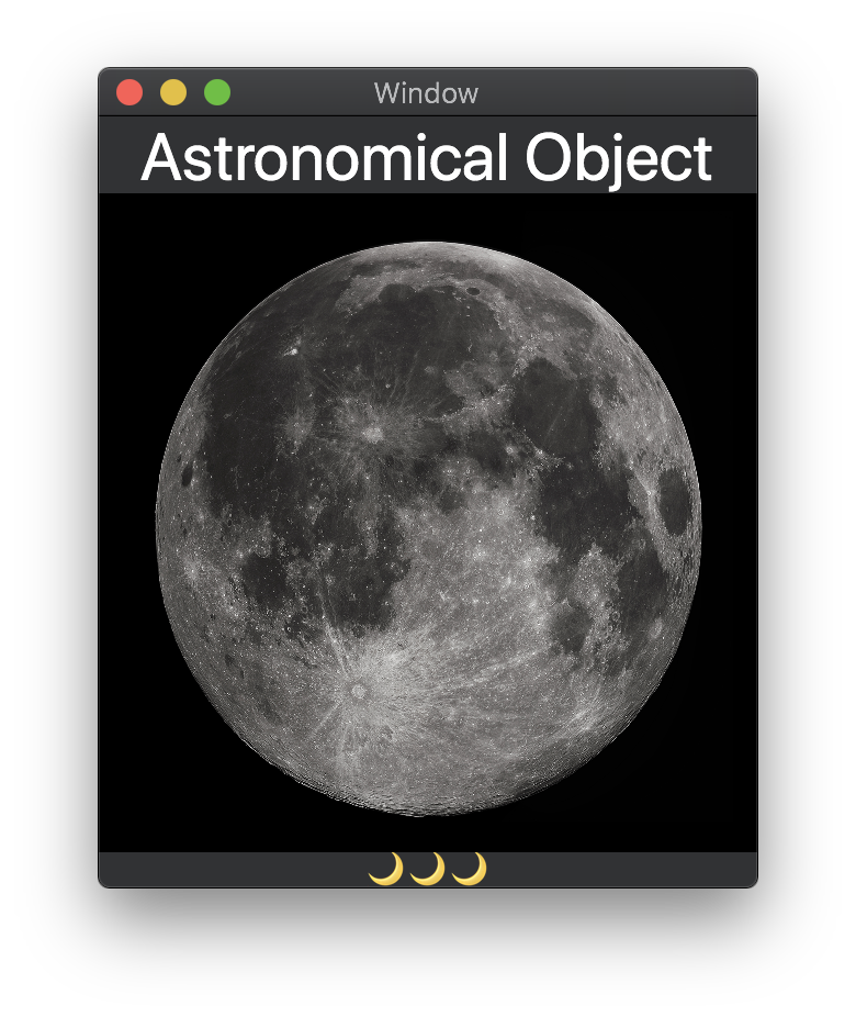 Successful dark mode conversion of the Astronomical app